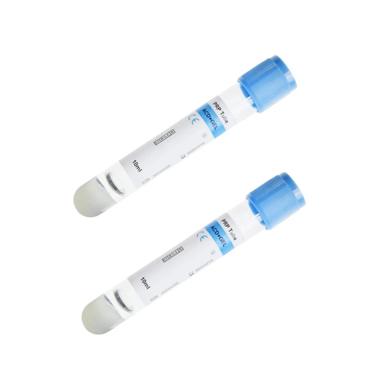 Medical Sterile 10ml Platelet Rich Plasma Tube Prp Blood Collection Tubes Acd Gel Prp Tube