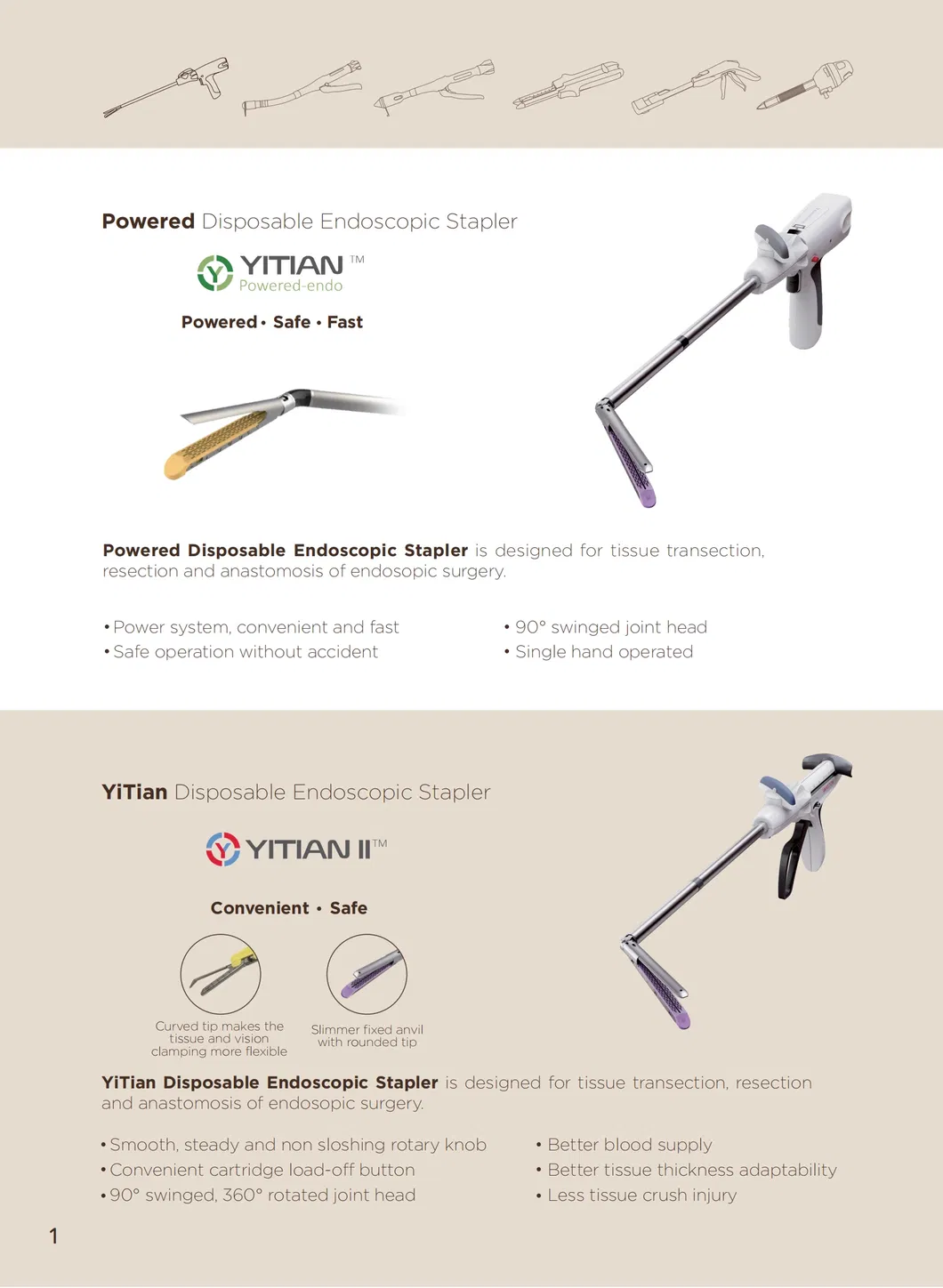 Endoscopic Stapler View 1