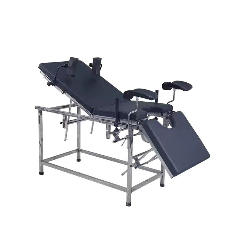 Multifunction Hospital Obstetrics Exam Table Pregnancy Exam Table Gynecological Bed Stainless Steel Hydraulic System