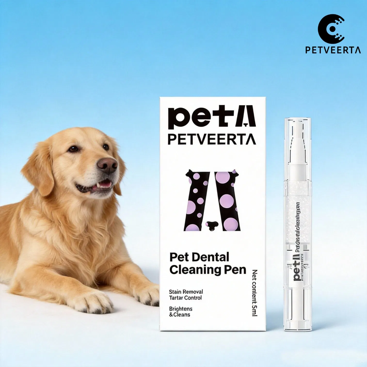 Pet Dental Care Pen for Dogs and Cats with Natural Enzymes