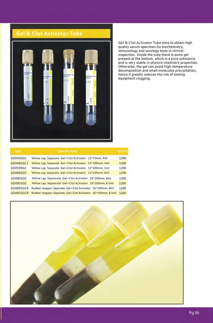 Tube Specification 2