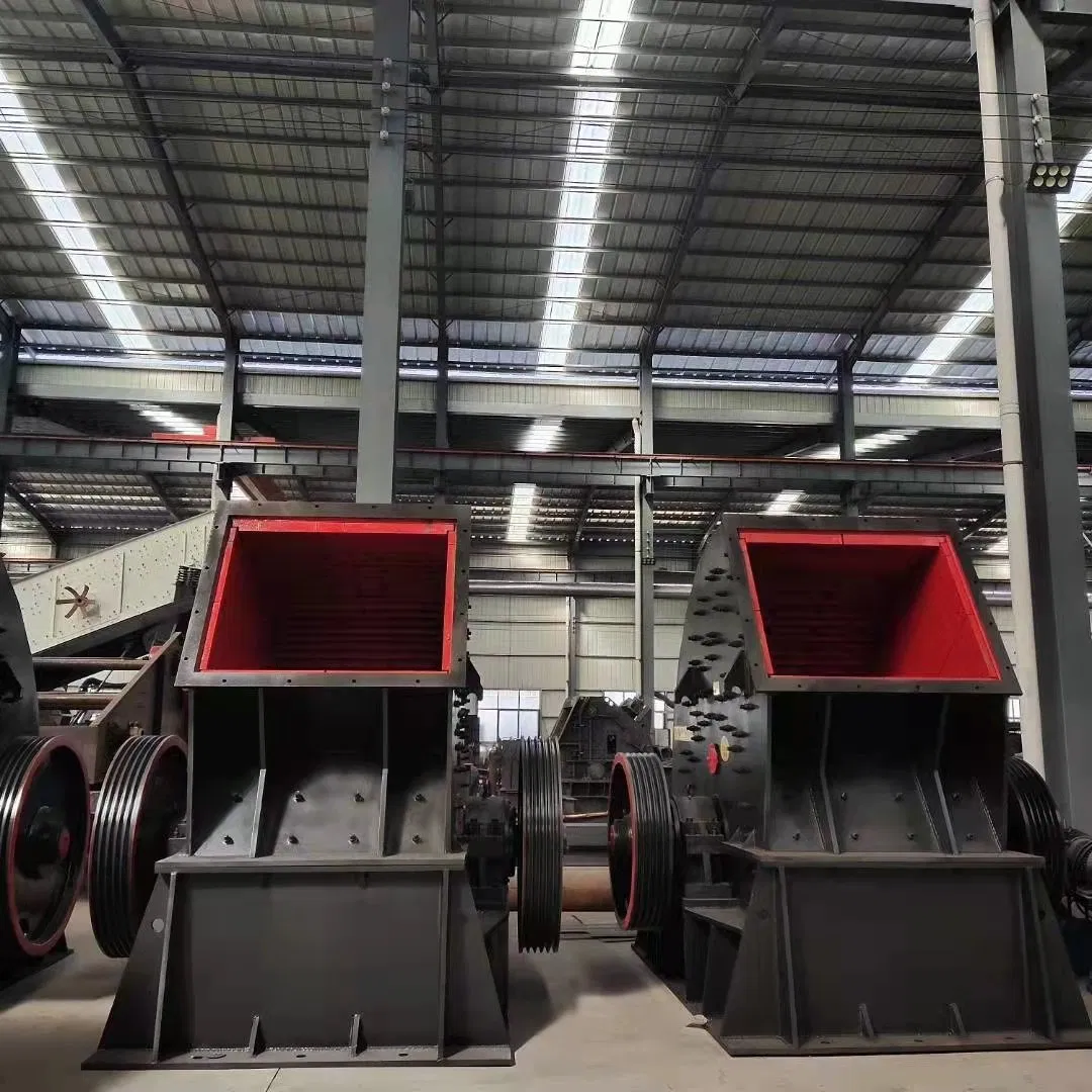 Mining Hammer Crusher Large Feeding Size Low Operating Cost Energy Saving Adjustable Discharge Size Suitable for Stone Ore Rock Crushing