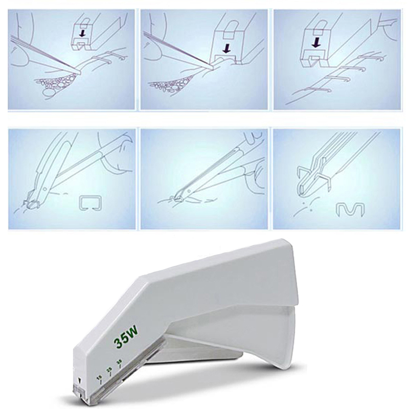 Disposable Skin Stapler and Remover Surgical Staples with CE Operation Medical Suture 15W 25W 35W