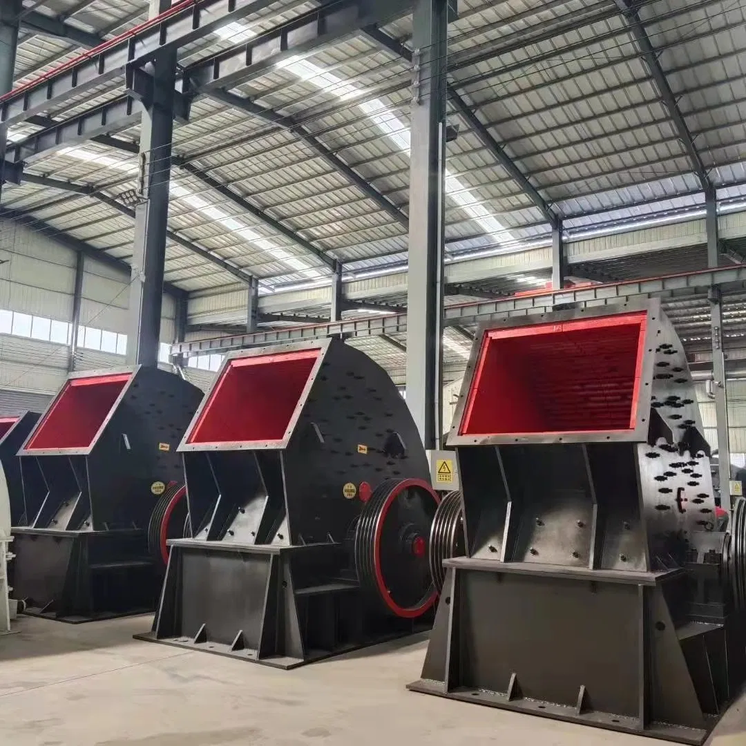 Mining Hammer Crusher Large Feeding Size Low Operating Cost Energy Saving Adjustable Discharge Size Suitable for Stone Ore Rock Crushing