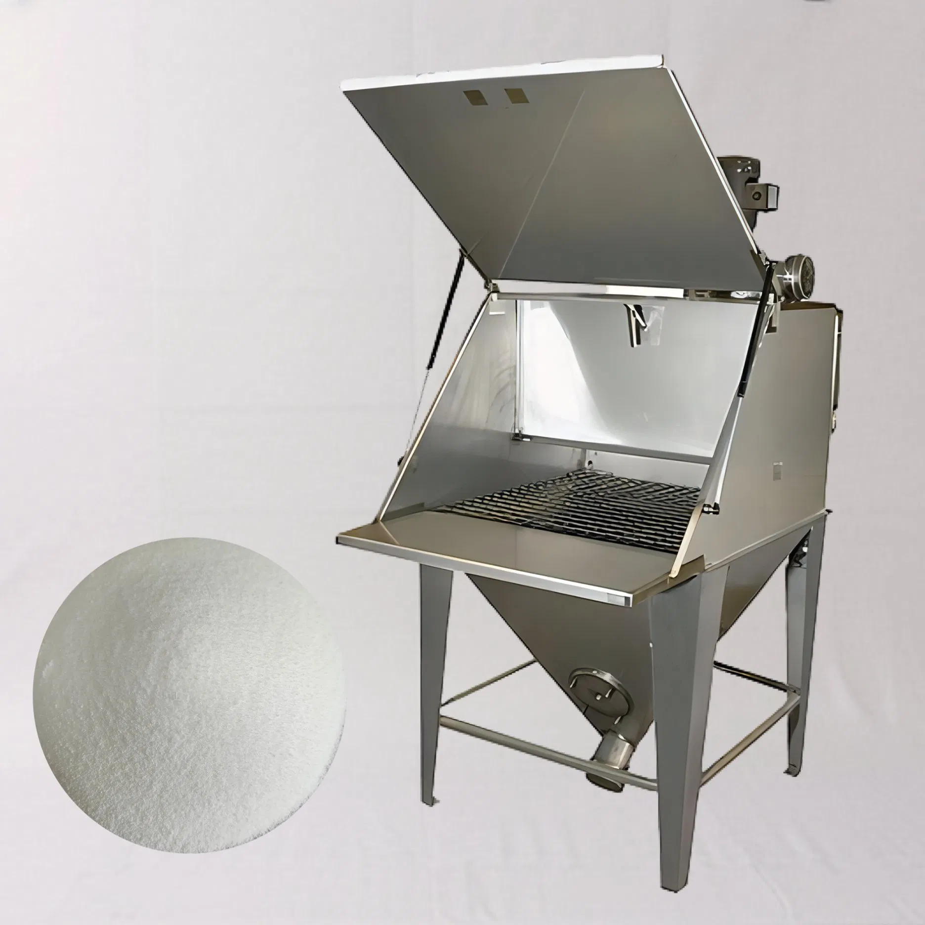 Ergonomic Anhydrous Dextrose Powder Feeding Machine Dust-Free Bag Feeder