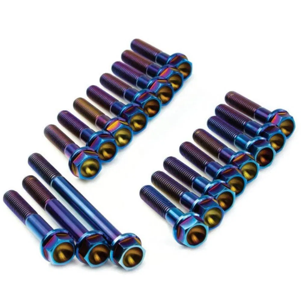 OEM ODM Custom High Tensile Strength Titanium Machine Bolt for Medical Surgical Instrument Components