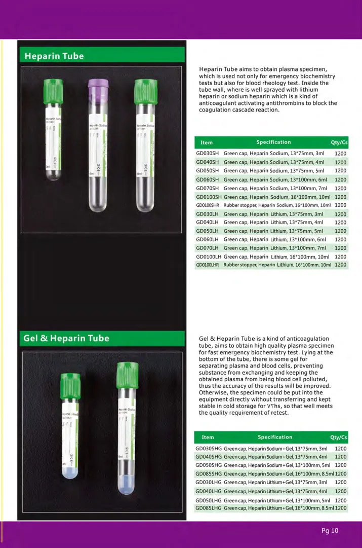 Tube Specification 6