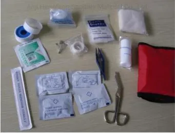 First Aid Kit Open View