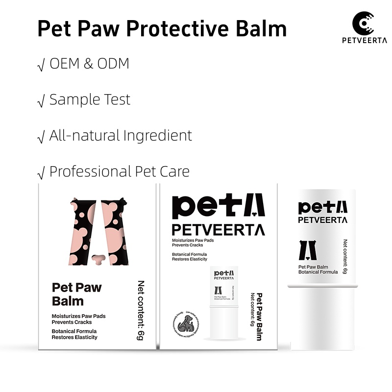 Pet Care All-Natural Gentle and Soothing Pet-Specific Paw Balm