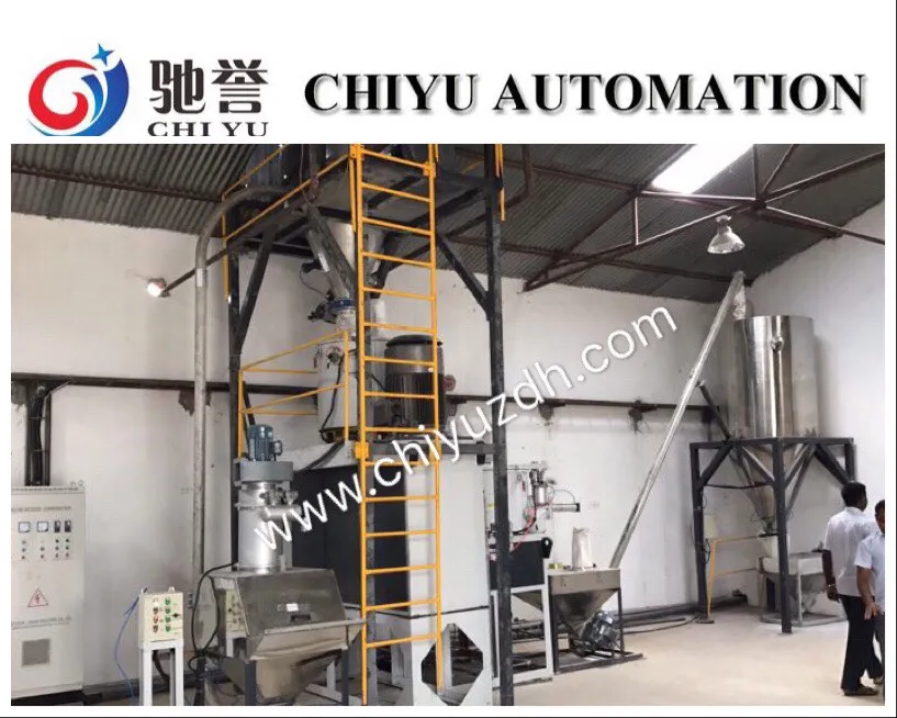 PVC Powder Mixer Plastic Machine Extruder Machine Plastic Industry Automatic Feeding Dosing Mixing Conveying System Pneumatic Conveying system