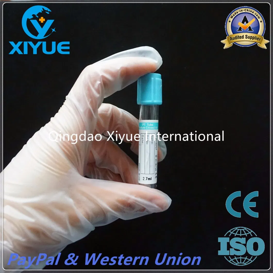 Wholesale Price PT Disposable Vacuum Blood Collection Tube