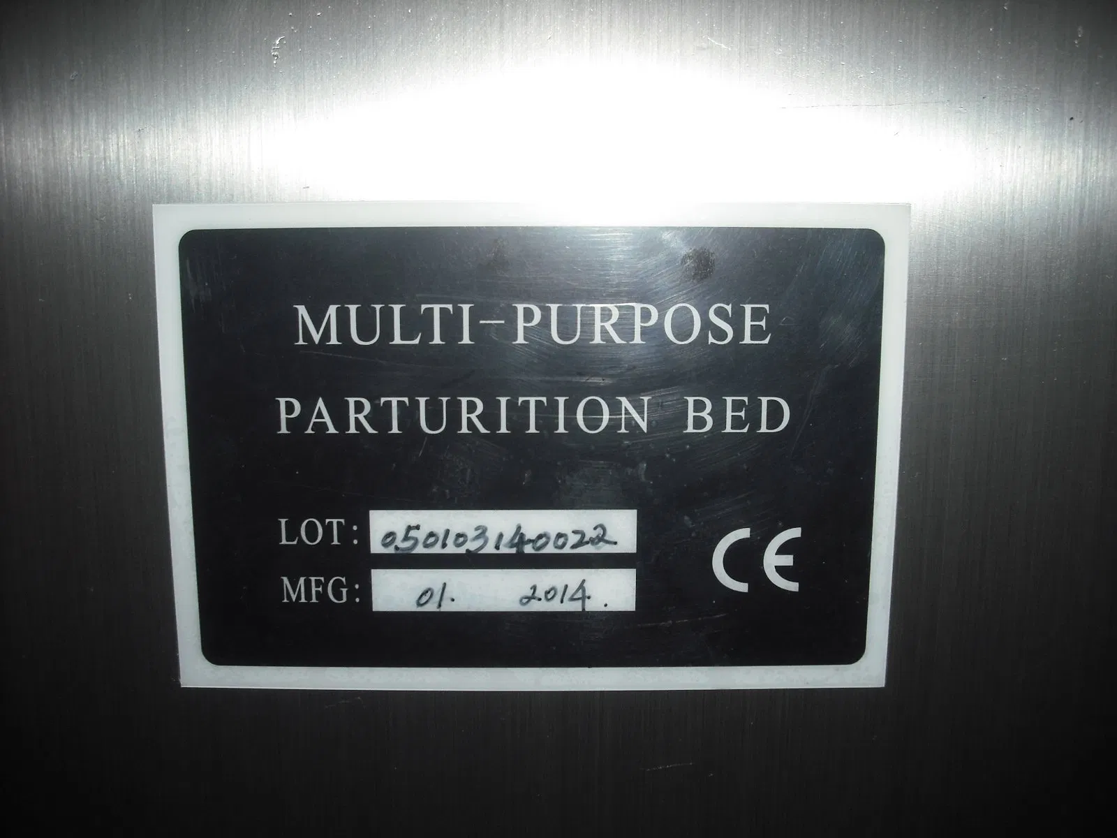 Medical Equipment Hospital Equipment Gynecological Surgical Table Hydraulic Delivery Bed