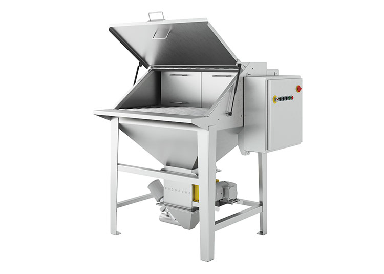 Bulk Material Handling 5kgs-50kgs Small Bag Unpacking Unloader Feeding Station