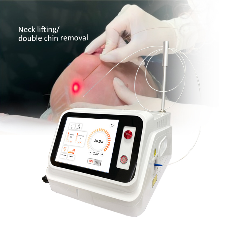Endolaser 980nm 1470nm Lipolysis Face Lift Double Chin Fat Removal Liposuction Surgical Medical Beauty Machine Endolift
