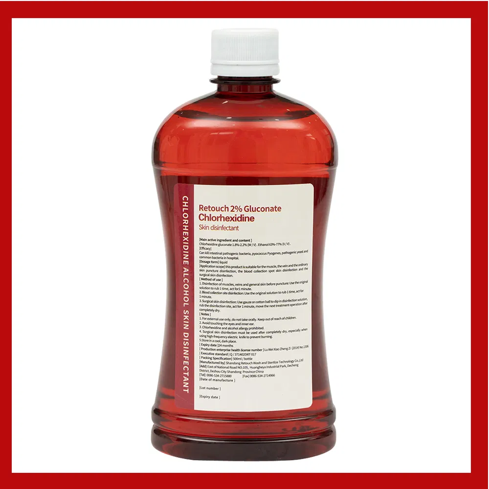 Chlorhexidine Gluconate Antiseptic Body Wash Disinfectant 2% Solution