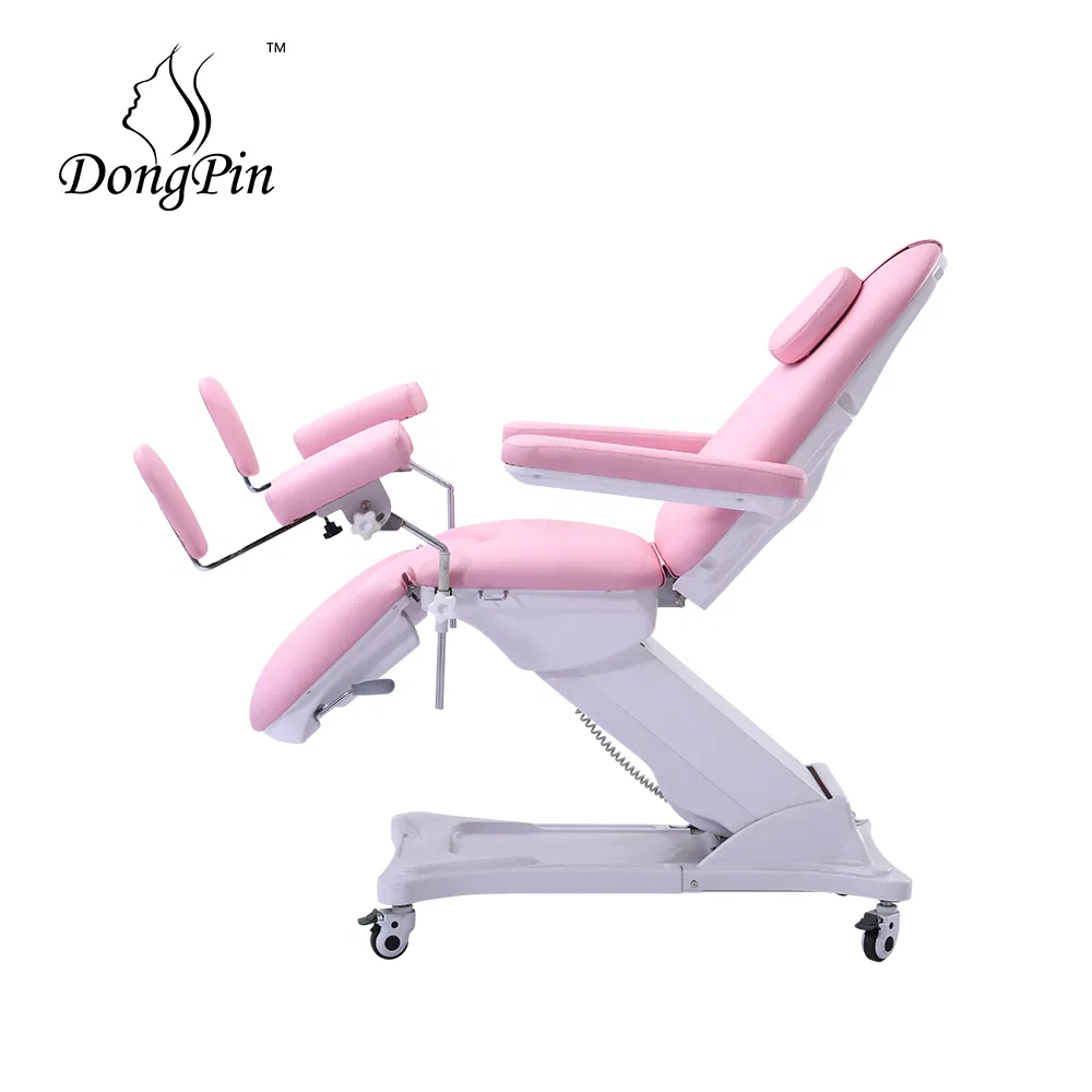 Gynecological Examination Chair Electric Gynecology Chair Examining Table Set Gynecology Table Exam Table with Stirrups