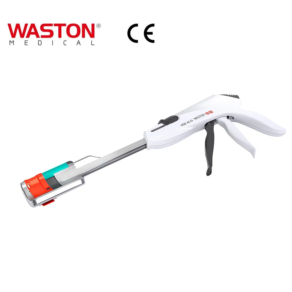Medical Disposable Urinary System Surgical Instrument Skin Linear Cutter Stapling Cutting Electric Curved 30 Stapler