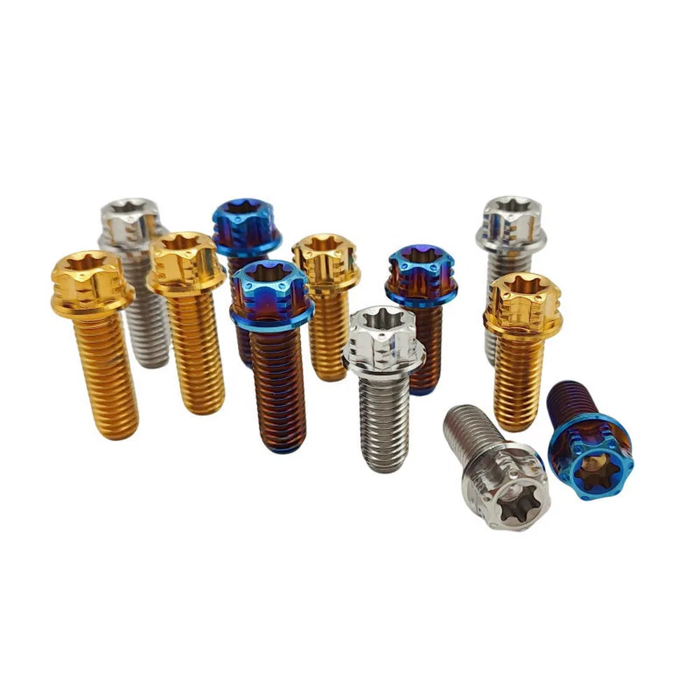 OEM ODM Custom High Tensile Strength Titanium Machine Bolt for Medical Surgical Instrument Components