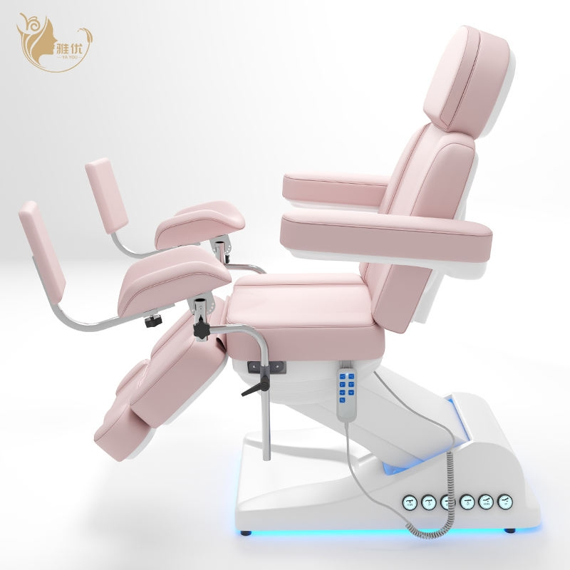 Electric Gynecological Treatment Chair, Multi-Position Reclining Medical Exam Table