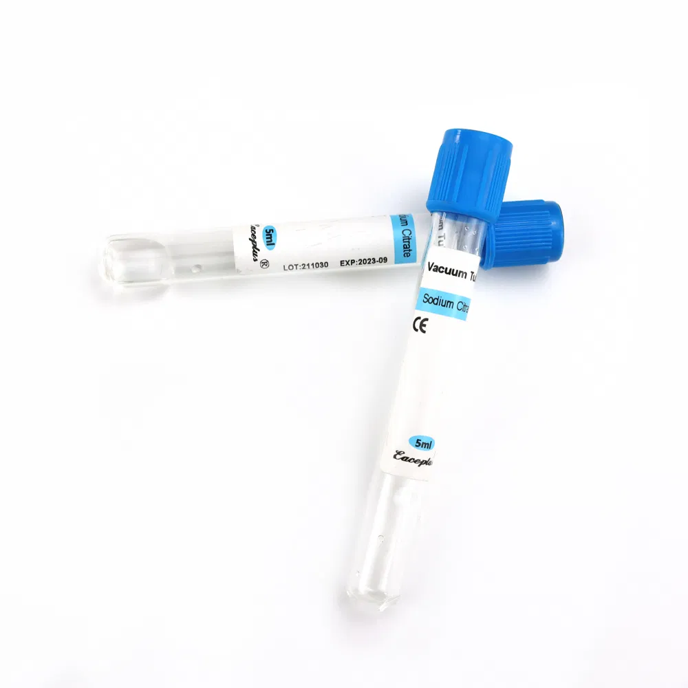 Siny Manufacturer 0.25-10ml Blood Collection Tube Sst Tube/ESR Tube/EDTA Tube/Heparin Tube/Sodium Citrate Tube with CE