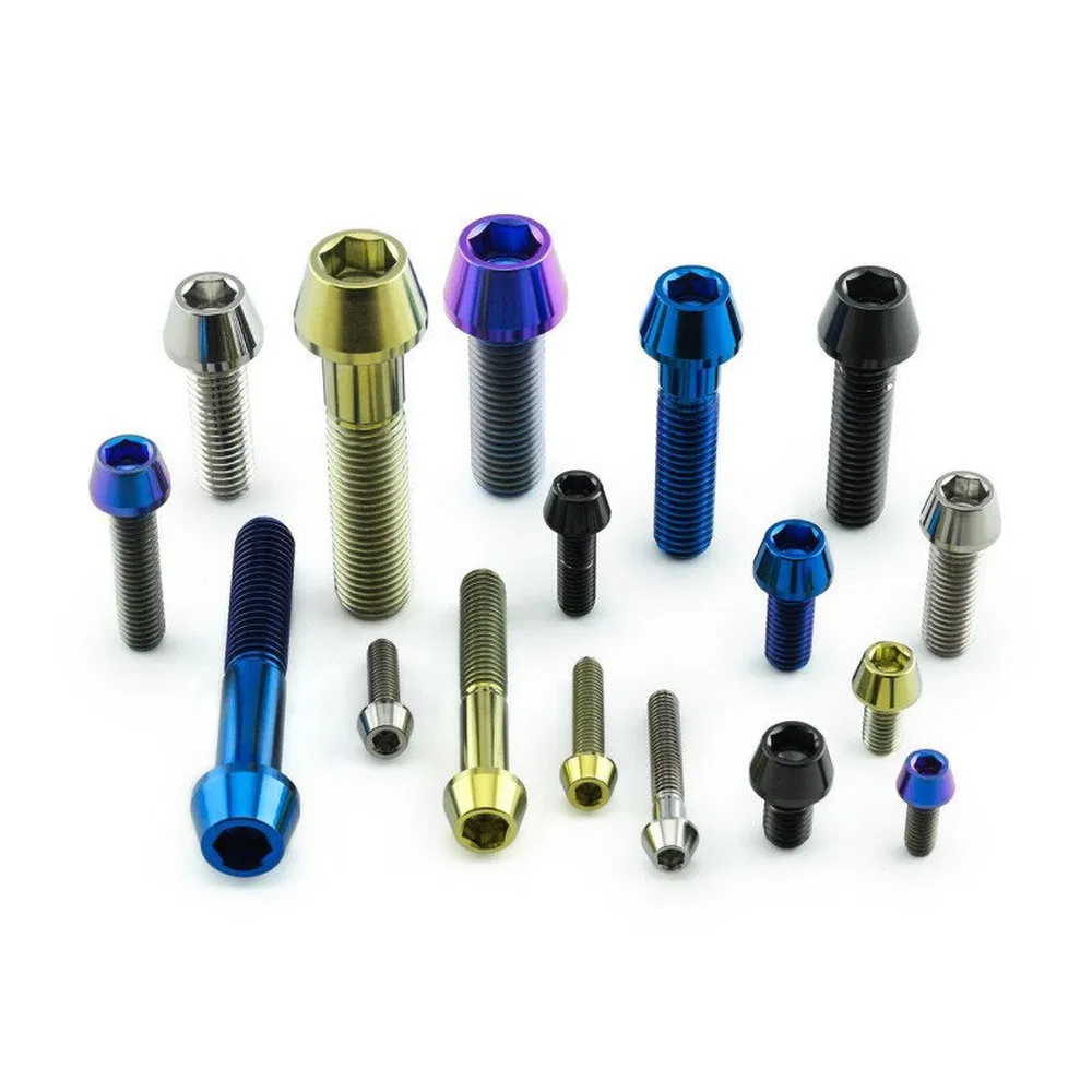 OEM ODM Custom High Tensile Strength Titanium Machine Bolt for Medical Surgical Instrument Components