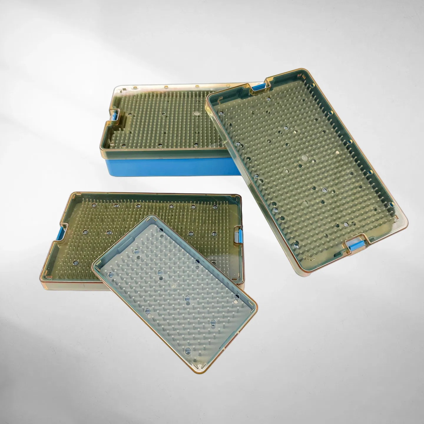 PPSU Dental Ophthalmic Sterilization Tray Disinfection Box Case Container Instrument Autoclavebale