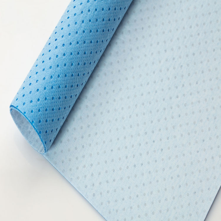 Super Absorbent PE Film Lamination Non Woven for Surgical Drape Reinforce Material
