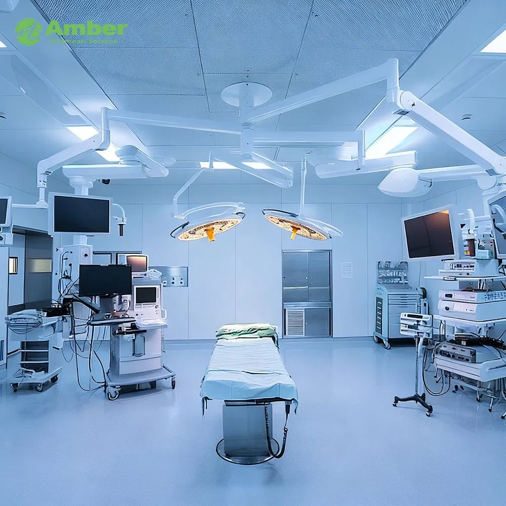 Surgical Class Design Dust Equipment Air 100 ISO7 Modular Operation Theatre