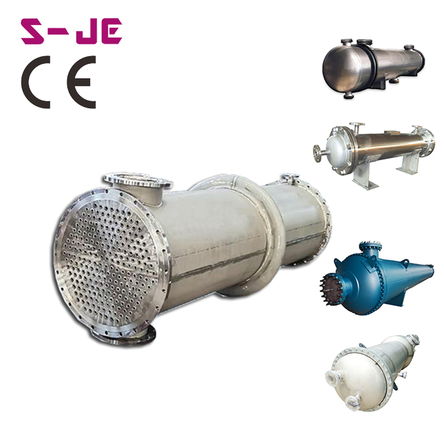 Shell and Tube Heat Exchanger Suitable for Sterilization/Marine Ship/Refrigerant/Cooling Asphalt Emulsion/Sea Cooled Industrial Cooling Condenser/Food/Juice