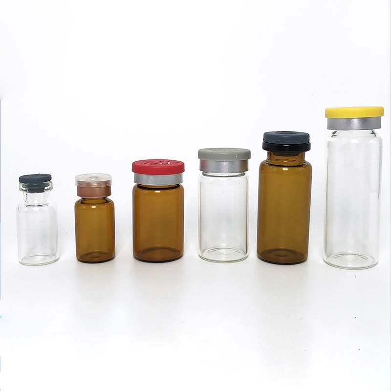2ml 3ml 5ml 6ml 10ml 15ml 20ml 30ml Clear Flint Amber Borosilicate USP Type I Tube Tubular Glass Vials Injection Bottle Sterilized Sterile Sterilization
