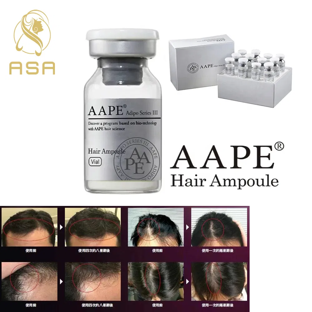 Anti Hair Loss Care Treatment Aape Haircare Hair Growth Stem Cell Women Men Regrowth Factors for Hair-Loss Prevention, Hair-Repairing and Skin Anti-Wrinkle