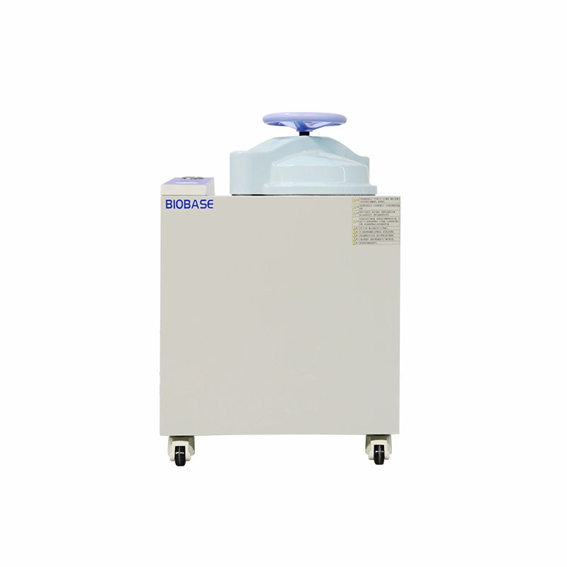 Biobase China 50L~120liters Laboratory Steam Sterilization Vertical Handwheel Autoclave Bkq-B50/70/100/120II Vertical Autoclave