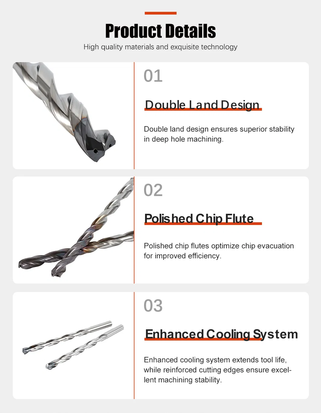 Internal Coolant Drill View 1