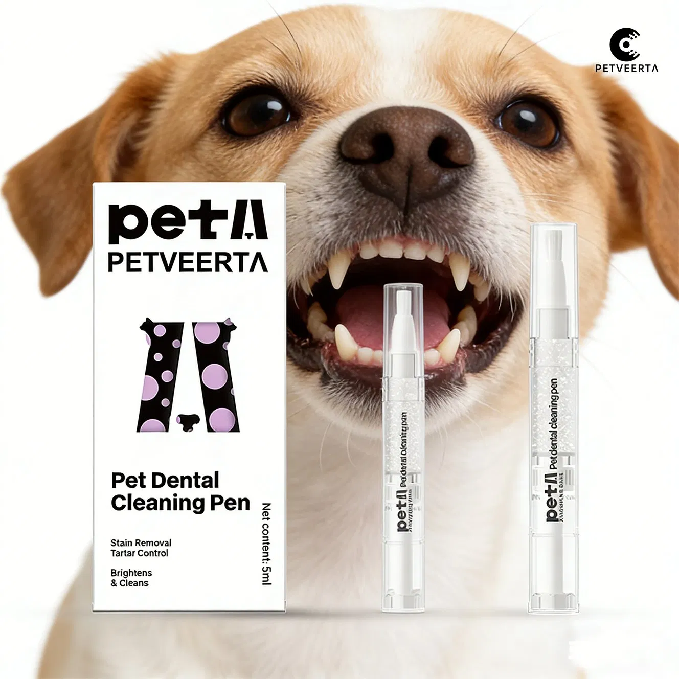Safe and Harmless Pet Dental Cleaning Pen for Pet's Gum Care