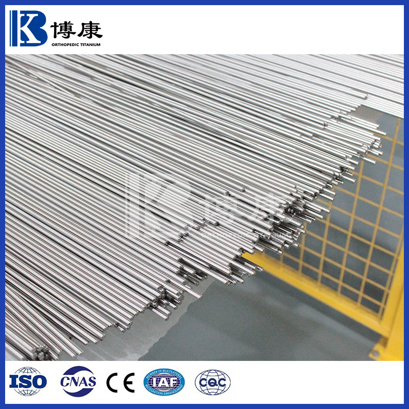 Gr5 Ti-6al-4V Medical Titanium Alloy Round Bar for Surgical Implants