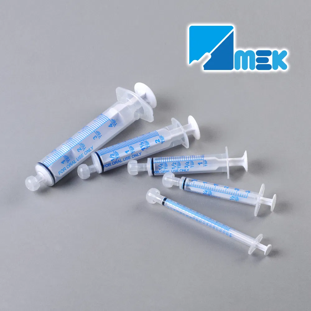 Dispenser Feeding Enfit /Enteral/Medicine Amber Oral Syringe for CE FDA Masap