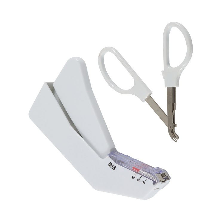Medical Disposable 35W Surgical Staplers Skin Suture Stapler and Staple Remover
