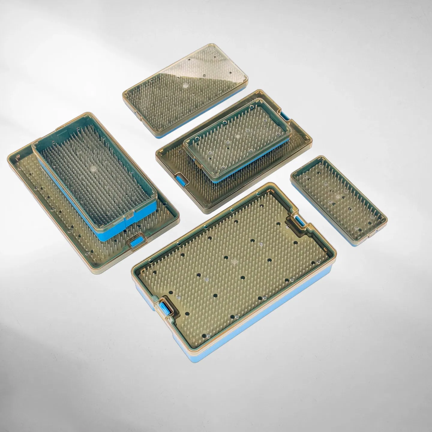 PPSU Dental Ophthalmic Sterilization Tray Disinfection Box Case Container Instrument Autoclavebale