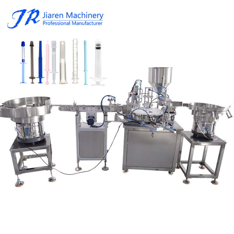 Fully Automatic Gynecological Medicine Disposable Syringe Filling and Sealing Machine
