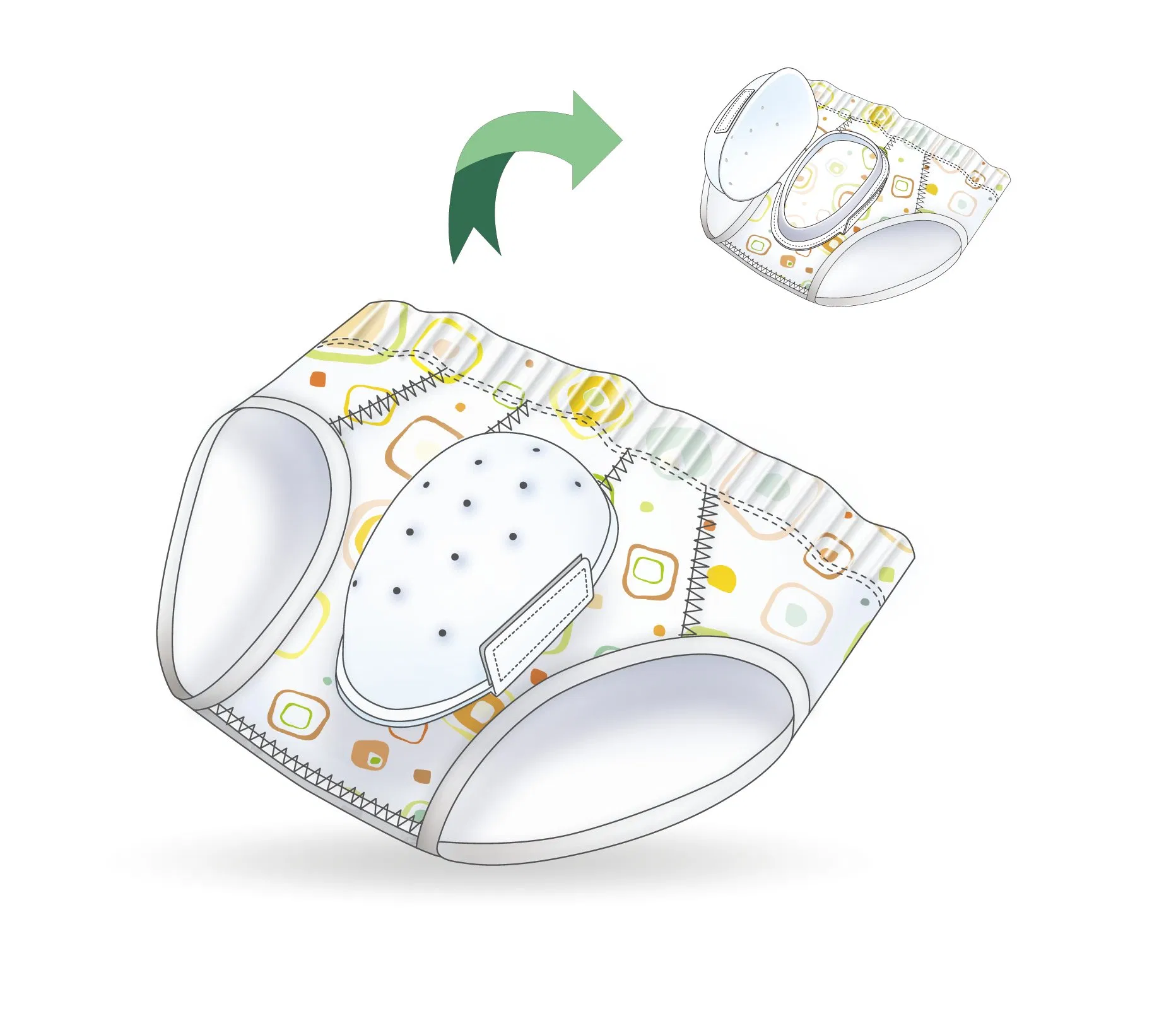 Circum-Care/Postoperative Protective Underwear/Foreskin Surgical Protective Pants/Post-Surgery Protective Pants/Optimum Protection After Circumcision/Medical