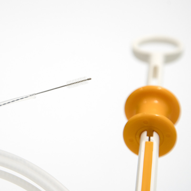 Endoscopy and Pulmonology Instruments Disposable Cytology Brush with CE ISO