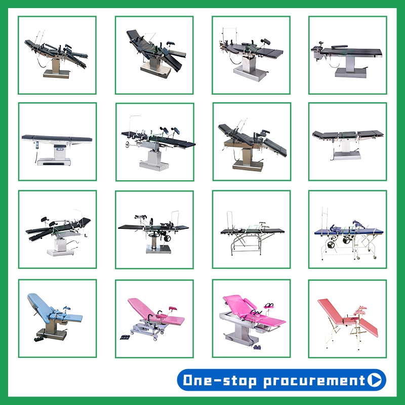 St01 Hospital Operating Room Table Obstetric Bed Gynecological Surgery Examination Operation Table
