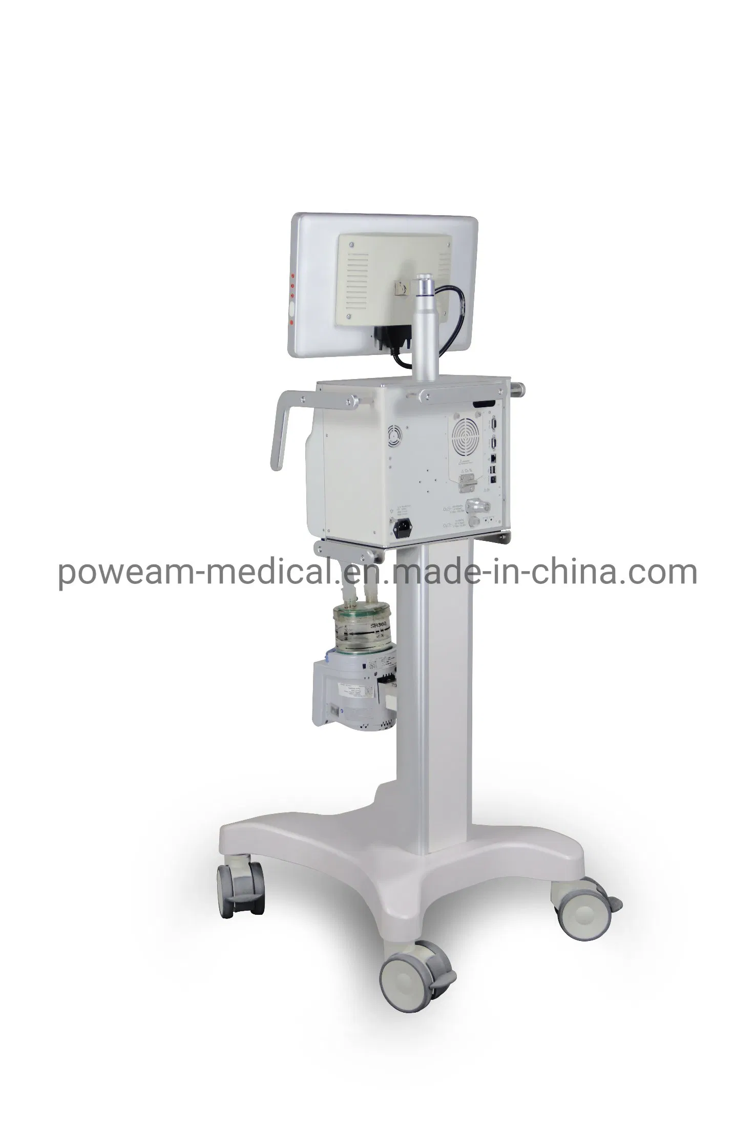 15.6 Inch LCD Touch Screen Adult, Pediatric and Neonatal Hospital Surgical ICU Ventilator