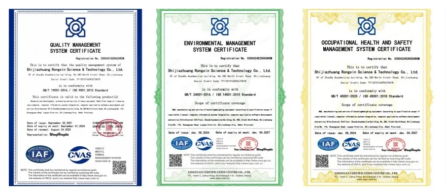 Quality Certifications