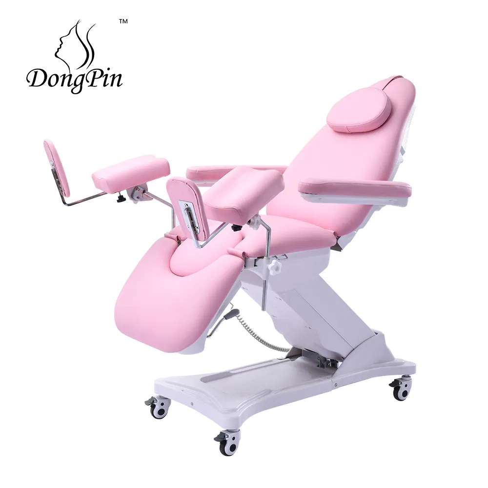 Gynecological Examination Chair Electric Gynecology Chair Examining Table Set Gynecology Table Exam Table with Stirrups