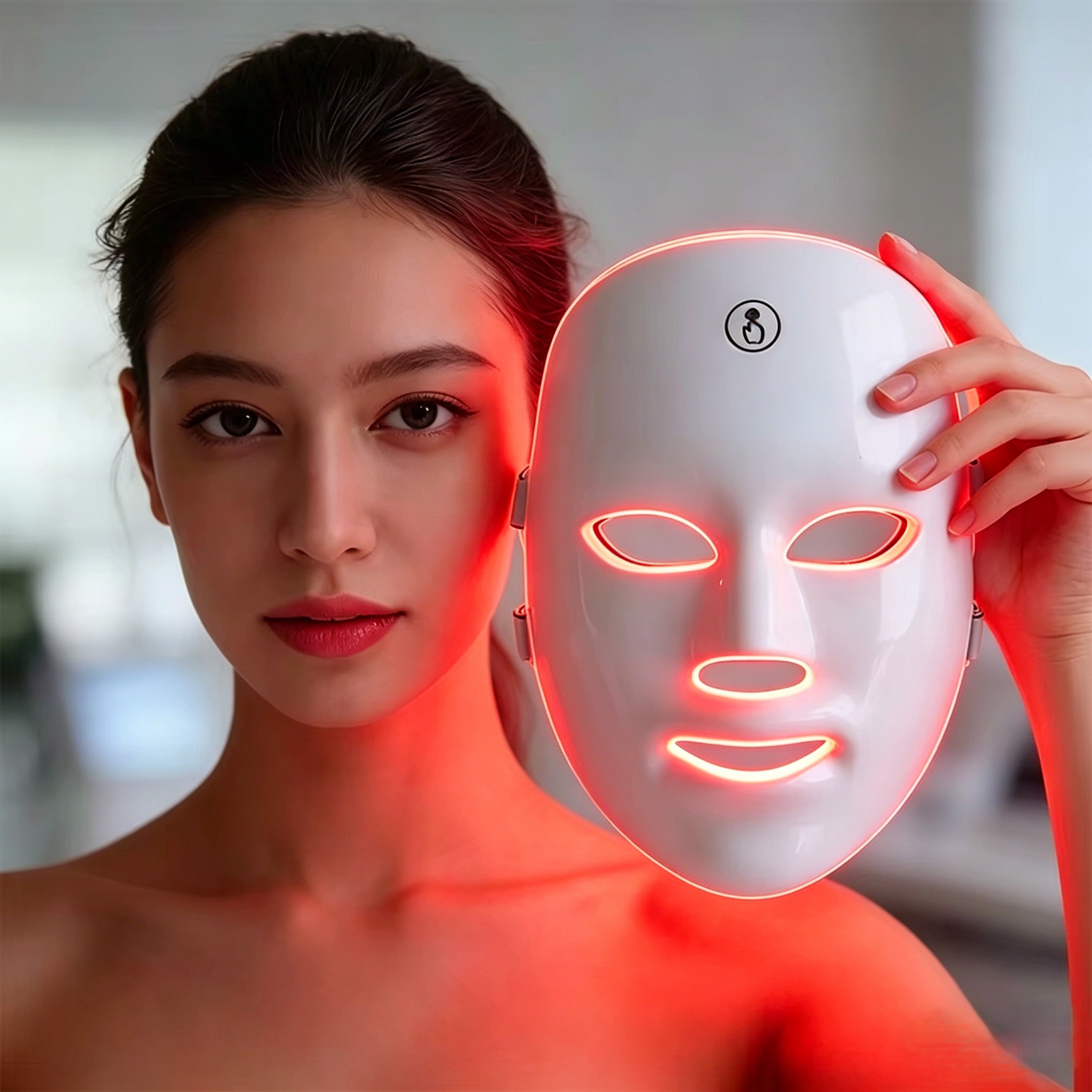 Led Mask 7-Color Wireless LED Light Therapy Anti-Aging Acne Treatment Facial Massager Skin Led Face Mask Led Facial Masks