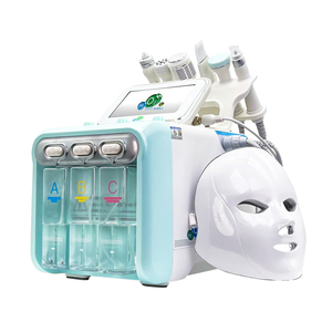 7 In 1 Hydra Hydrodermabrasion Machine RF+Photon Technology Desktop Standing US/AU Plugs For Face Lift Hydrotherapy Treatments