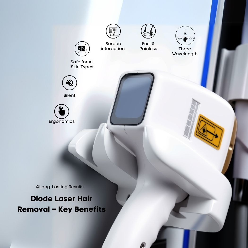 2025 Newest 4k 3in1 Multifunctional Nd Yag Tattoo Removal Rf Skin Tightening 808 Diode Laser Hair Removal Machine Price
