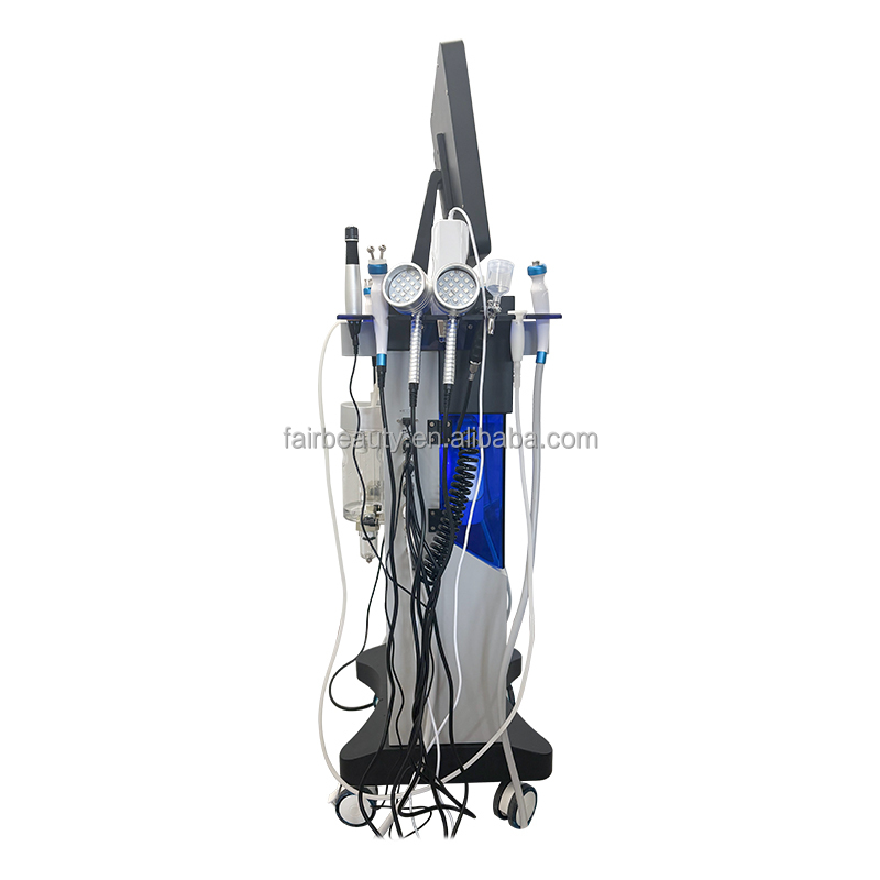 2026 Super Discount 14 In 1 Hydrodermabrasion Face Care Spa Machine Oxygen Jet Water Bubbles H2O2 Facial Skin Cleaning Machine