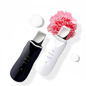 Portable Ultrasonic Facial Beauty Personal Care Sonic Tightening Ion Peel Scraper Spatula Machine Skin Scrubber